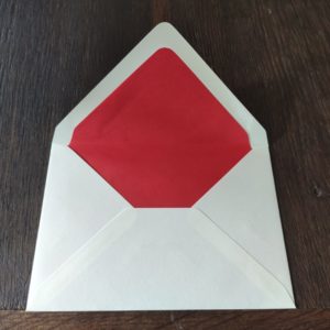 Crown Mill red vellum cream