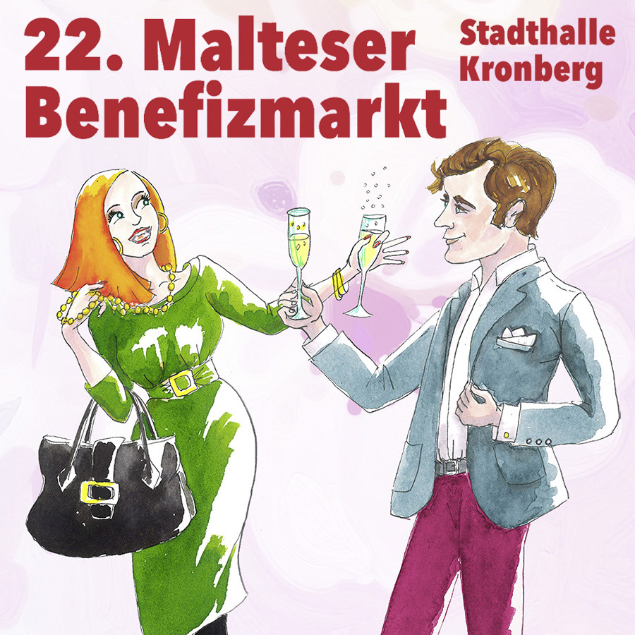 Malteser Benefizmarkt Kronberg, 6.-7. November 2026