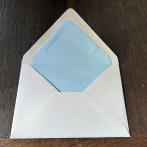 Crown Mill iceblue vellum cream