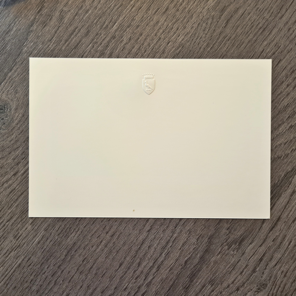 Briefkarte-Blindpraegung Briefkarte-Blindpraegung