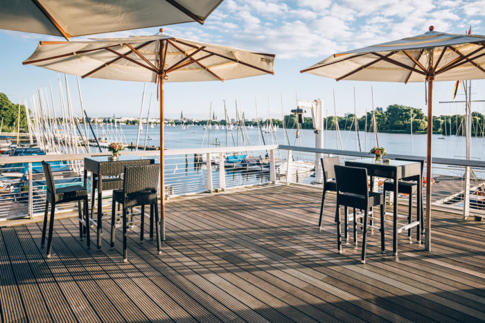 NRV-Clubhaus Saal Terrasse Hamburg