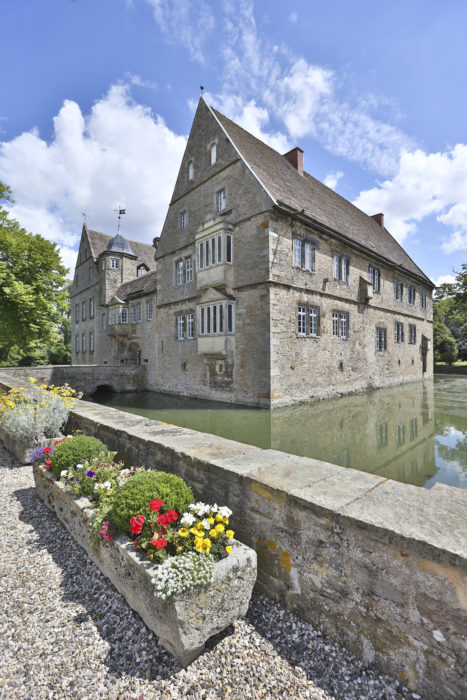 Wasserschloss Hülsede Blumen