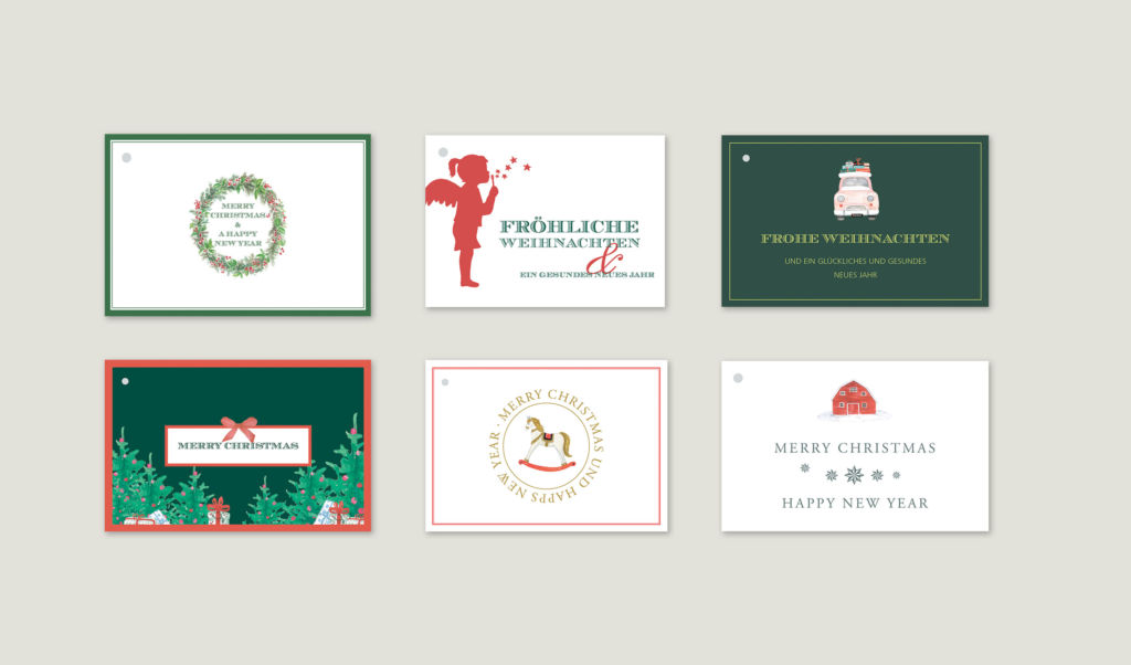 Exklusive Geschenkanhänger für Weihnachten bestellen Exklusive Geschenkanhänger für Weihnachten bestellen